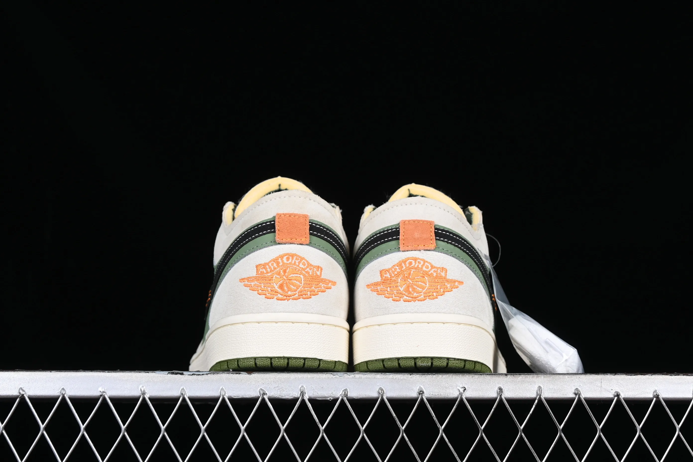All categories Air Jordan Jordan series basketball shoes Air Jordan 1 Low Z version Air Jordan 1 Low OG EX "Tech Grey" AJ1 Joe 1 gray green retro culture and leisure sports sneakers FD6819-300